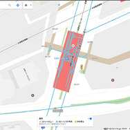 Googleストリートビューによる多摩センター駅