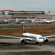 エアバス社の最新鋭旅客機「A350-900」、シンガポール航空が羽田便への投入を開始した。