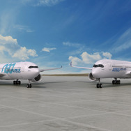 A350-900とA330-900neo（イメージ）