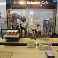 コーヒーを入れるVS-S2ロボット