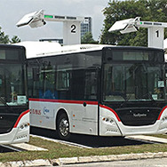 EVバスのバスターミナル