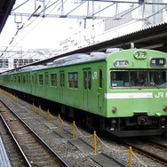 103系は大阪環状線からは引退したが、乗れる路線はまだある。写真は奈良線の103系。