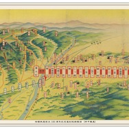 神中鉄道時代の時刻表や路線図が付く。画像は路線図。