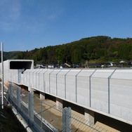 富山～金沢間にある北陸新幹線のトンネル（写真は開業前）。