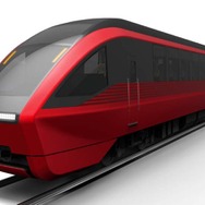 近鉄が名阪特急に導入する新型車両のイメージ。2020年春にデビューする。