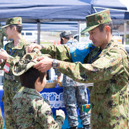 筑波サーキット・カーフェスティバル2018で自衛隊がブース出展（2018年5月5日）