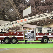 米海軍はしご車（東京国際消防防災展2018）