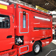 モリタの小型水槽付消防ポンプ自動車CD-IDシリーズ（東京国際消防防災展2018）