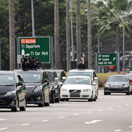 6月10日、金委員長がシンガポールに到着　(c) Getty Images