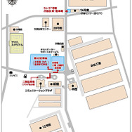 ヤマハ発動機 コミュニケーションプラザ 案内図