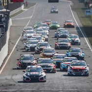 FIA WTCR Race of Netherlandsスタートシーン