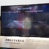 イメージセンサーによる自動運転ソリューションを提案するソニー（名古屋オートモーティブワールド）