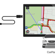 カーナビタイムのApple CarPlay対応イメージ