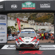 2018年のWRC（写真は英国戦）。