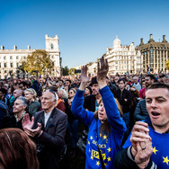反EU離脱派のデモ（10月20日、ロンドン）　(c) Getty Images