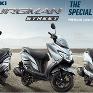 インドに投入した125ccスクーター、バーグマンストリート