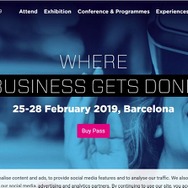 MWC 2019バルセロナの公式サイト