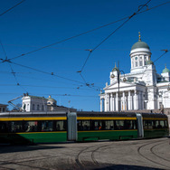 ヘルシンキのトラム（路面電車）　(c) Getty Images