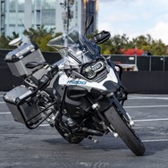 BMWのライダーレスバイクのプロトタイプのデモ走行（CES 2019）