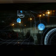 新型『Mazda３』のフロントスピーカー配置図