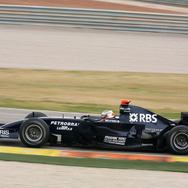 08年型ウィリアムズ、バレンシアに初登場
