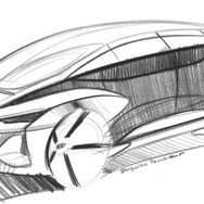 アウディ AI:ME のティザースケッチ