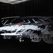 トヨタ・ハイランダー 新型のティザーイメージ