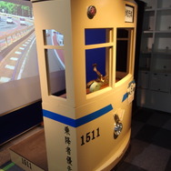 横浜市電保存館のフォトスポット子供向け制服貸し出しもある。（はたらくのりものコレクション2019）