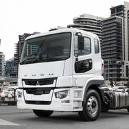オーストラリアで発表した大型トラック