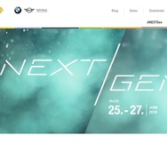 BMWグループがドイツ・ミュンヘンで6月25～27日に開催する「#NEXT GEN」の公式サイト