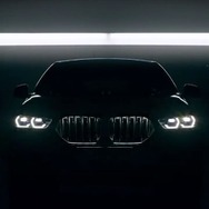BMW X6 新型のティザーイメージ