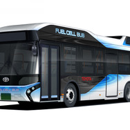 世界初の量産型燃料電池バスであるトヨタFCバス