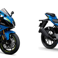 スズキ GSX-R1000R ABS（左）とGSX-R125 ABS