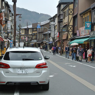 城崎温泉の市街にて。