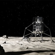 民間月面探査プログラムHAKUTO-Rのランダーとローバー（イメージ）