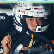 ヤリスWRCでのWRC出走を初めて経験した#17 勝田貴元（10位でフィニッシュ）。