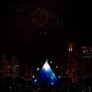 FUTURE DRONE ENTERTAINMENT Intel(R) Drone Light Show “CONTACT”