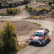 2019年WRC王者となった#8 オット・タナク（第13戦スペイン）。