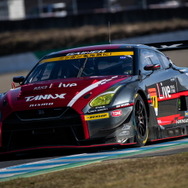 GT300クラス予選4位の#11 GT-R。