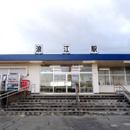 常磐線復旧区間と未復旧区間の北の境界となっている浪江駅。