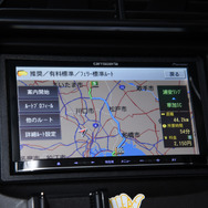 以前の地図データでは表示されなかった、外環道を通って東京ディズニーランドへいくルートが表示された