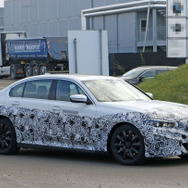 BMW 3シリーズセダンEV 開発車両（スクープ写真）