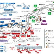 2020年、F1日本GP観戦席配列図