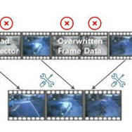 未破損のフレームを集め、動画を再生可能に