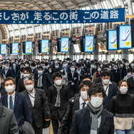 品川駅（4月8日）