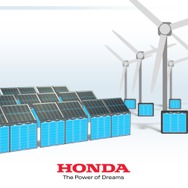 ホンダの電動車の使用済みバッテリーリサイクルのイメージ