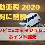 自動車税2020　お得に納税
