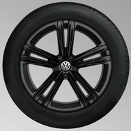 VW ティグアン TSI/TDI R-ライン ブラックスタイル 19インチアルミホイール〈ブラック〉