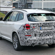 BMW X3 改良新型プロトタイプ（スクープ写真）