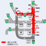 通行止区間（ステップ1）